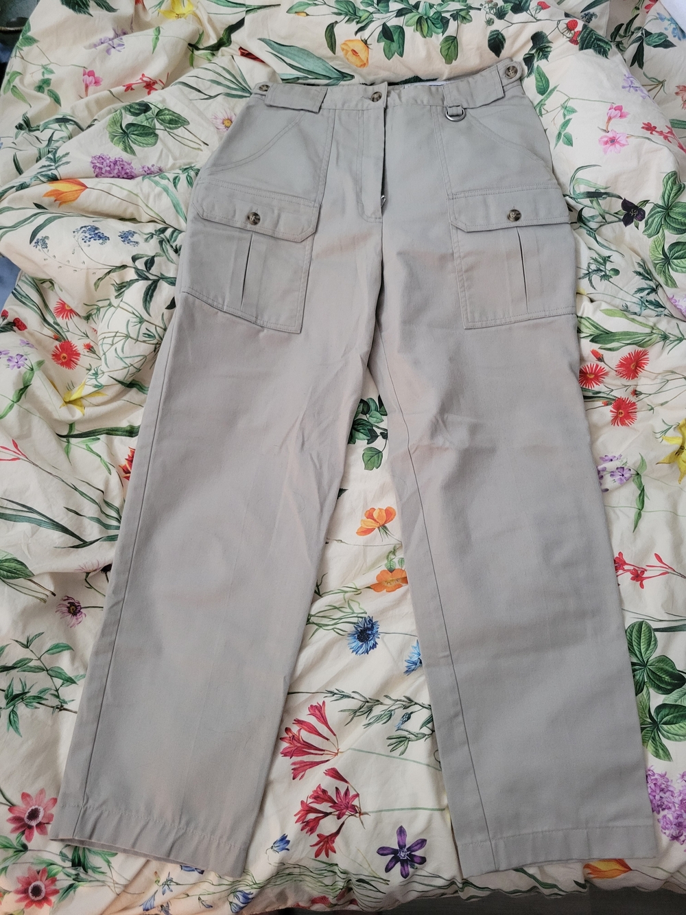 Utility Cargo Pants - Light Beige
